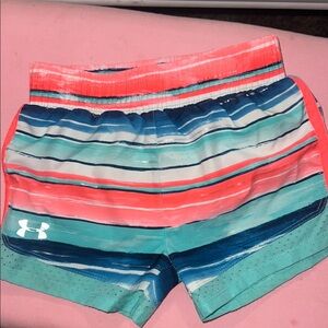 Under Armour Multicolor Striped Shorts